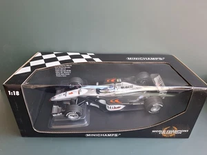 Mika Hakkinen 1:18 Minichamps World Champion Collection 1999 McLaren MP4/14 - Picture 1 of 6