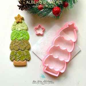 Cookie cutter formine biscotti Natale albero Christmas tree - Picture 1 of 4