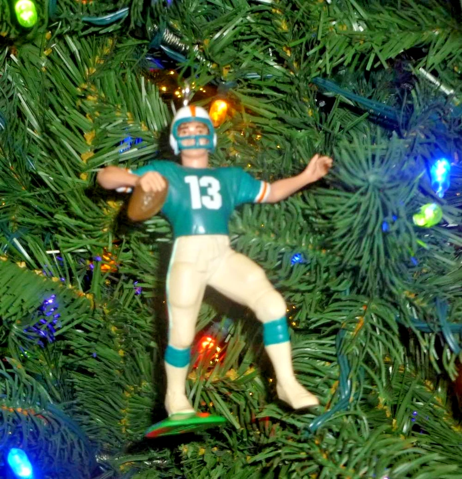 DAN MARINO Miami Dolphins Árbol de Navidad Adorno Salón de la fama #13 Fútbol Foto 1 de 1