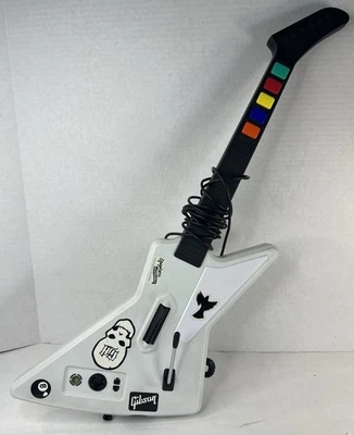 Mando Xbox 360 Red Octane 95066 con cable Guitar Hero Gibson X-Plorer probado Foto 1 de 4