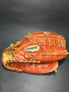 Cooper Diamond Pro 245 Soft Tanned Steerhide 14" Softball Handschuh RHT Vintage LESEN - Bild 1 von 21
