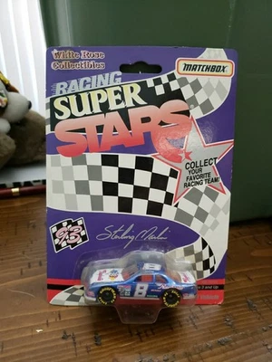 Matchbox Racing Superstars 1993 White Rose Collectibles Racing 8 Sterling Marlin Foto 1 de 3