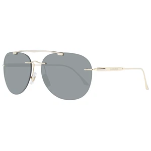 Longines Sunglasses Men Gold Pilot Rimless Grey Tinted LG0008-H 30A 62mm - Picture 1 of 3