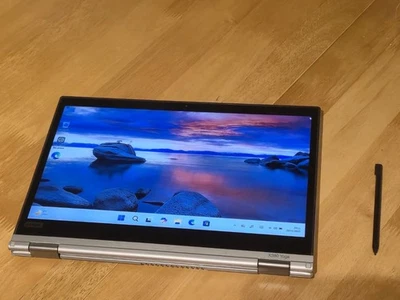 Lenovo ThinkPad X380 Yoga 13.3" i5  8GB Ram 256GB Ssd, 2in1  Touchscreen-Win 11  - Image 1 of 4