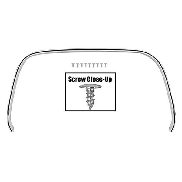 For GMC C15 1975-1977 Dynacorn M1101 Front Driver Side Wheel Arch Molding Foto 1 de 1