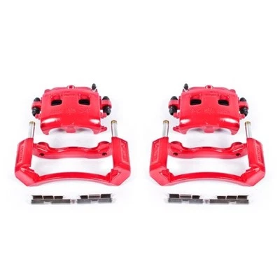 PowerStop S4832 Front Red Calipers with Brackets - Fits Dodge Ram 1500 - Image 1 of 4