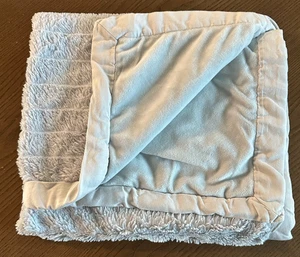 Monique Lhuillier Pottery Barn Kids Gray Soft Baby Lovey Blanket 30'' x 40" READ - Picture 1 of 8