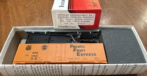 Intermountain HO Kit Express Station Steel Side Reefer PFE 60’s-70’s #47623 NY - Picture 1 of 5