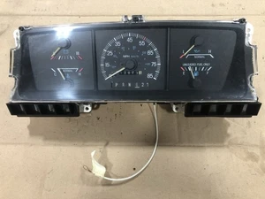 87-91 Ford Truck Instrument Cluster, Gauge Panel. NO TACH. Auto Transmission - Picture 1 of 5