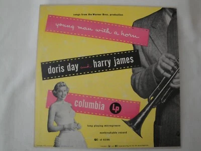 Doris Day - Young Man With A Horn HARRY JAMES VINYL LP ALBUM 1950 10" COLUMBIA  - Image 1 of 2