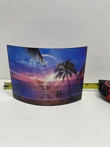 Grateful Dead - Playing in the sand 2020 - Curved Colored Glass 5” x 6.5” - Picture 1 of 12