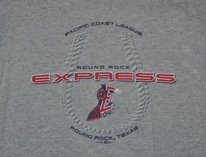 t-shirt small round rock express baseball minor league 18,5 inches pit to pit - Bild 1 von 3