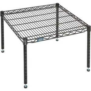 Nexel Black Epoxy Wire Dunnage Rack 30"W x 24"D x 14"H - Picture 1 of 1