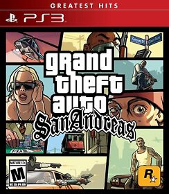 Grand Theft Auto San Andreas Playstation 3 PS3 Rockstar Brand New Free Shipping