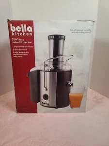 Bella Kitchen: 700 Watt Juice Extractor 15210 With Cup 2 Speeds - Picture 1 of 7