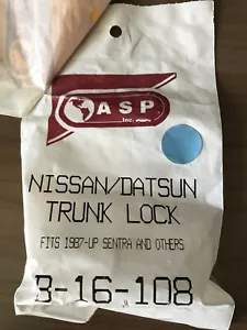 ASP B-16-108 Compatible Nissan/Datsun Trunk Lock, fits 1987-up Sentra & others - Bild 1 von 4