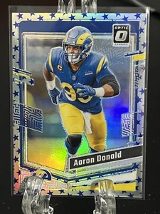 AARON DONALD-----2023 PANINI OPTIC---LOS ANGELES RAMS - Picture 1 of 2