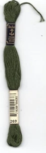 STRANDED COTTON - Colour 269 Anchor - 100% cotton - 8 mtrs - 4635.0269 - 1608 - Picture 1 of 1