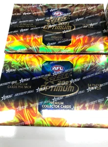 Select 2021 AFL Optimum Trading Card Factory Sealed box (24 packs) x 2 - Picture 1 of 3