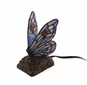 Mehrfarbige Schmetterling schnurgebunden Lampe Andenken Beerdigung Einäscherung Urne für Asche - Bild 1 von 3