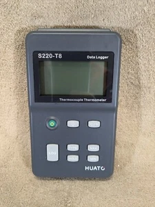HUATO S220-T8 Eight Channel Thermocouple Data Logger - Picture 1 of 21