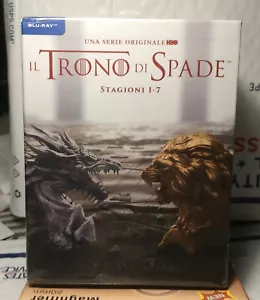 NEW GAME OF THRONES SEASON 1-7 BLU-RAY! 30 DISC! ITALY IMPORT+REGION B! PLZ READ - Picture 1 of 6