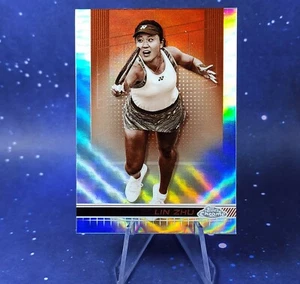 Lin Zhu SP 2024 Topps Chrome Tennis Sepia Refractor Exclusive - Picture 1 of 3