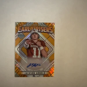 2023 Bowman Chrome U ER8 Jackson Arnold unexpected delight Early Risers Auto /25 - Picture 1 of 2