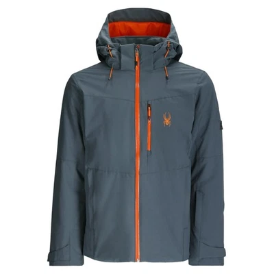 Chaqueta de invierno Spyder Copper para hombre, azul pizarra, mediana Foto 1 de 4