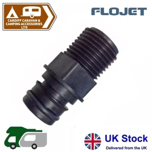 Jabsco Flojet / Flojet 1/2" npt adaptors 19mm qc x 1/2" Pump port adaptor - Picture 1 of 1