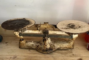 Vintage / Antique Penn Scale Phila Pa Bakers Balance Beam Scale, Plates - Picture 1 of 6