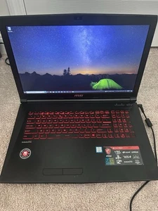 MSI GL72M 7RDX Gaming Laptop – i7-7700HQ / GTX 1050 / 8GB RAM / SSD + 1TB HDD - Picture 1 of 4