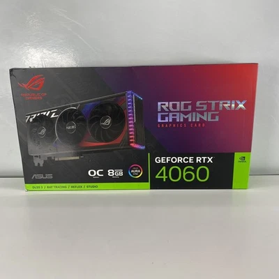 ASUS ROG Strix GeForce RTX 4060 OC Edition Gaming Graphics Card 8GB - Image 1 of 4