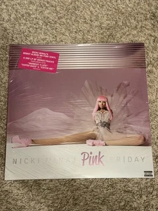 Nicki Minaj Pink Friday 3LP Debut Album with Bonus Tracks on Pink Vinyl (New) - Picture 1 of 2