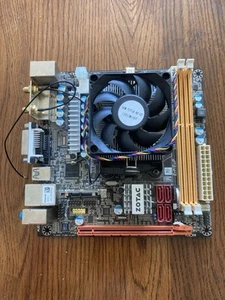 A55ITX-B-E Mainboard und A10-5700 CPU Combo DDR3 UNGETESTET - Bild 1 von 4