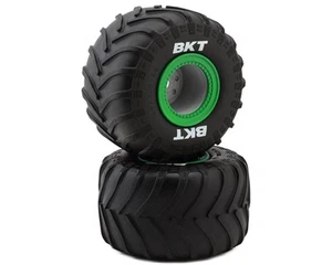 Losi LMT 2.0 BKT 2.6" Monster Truck Pre-Mount Tire (Green) (2) [LOS-1818] - Picture 1 of 3