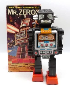 Mr Zerox Space Robot SH Horikawa Battery Tin Toy 22 Cm Made In Japan 1960S S.H. - Picture 1 of 14