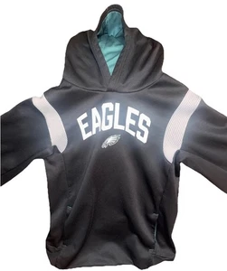 PHI Men’s Nike Philadelphia Eagles On Field Hoodie L Large Black Therma Fit NFL - Picture 1 of 10