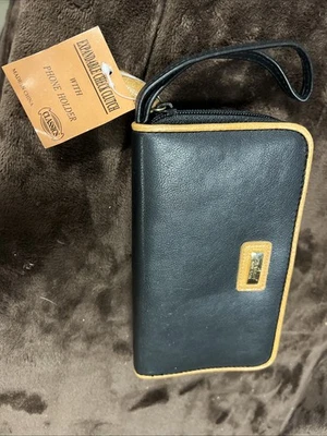 Bolso sin asas a cuadros expandible Classics New York con soporte para teléfono nuevo Foto 1 de 4