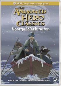 Animated Hero Classics- George Washington (DVD) *DISC ONLY* NO CASE NO TRACKING - Imagen 1 de 2