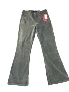Lucky Brand Stevie High-Rise Flare in MUTED TEAL Corduroy Pants 14/32 NWT - Picture 1 of 11