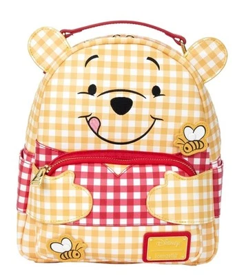 Mini mochila Loungefly Disney Winnie the Pooh Gingham Foto 1 de 4