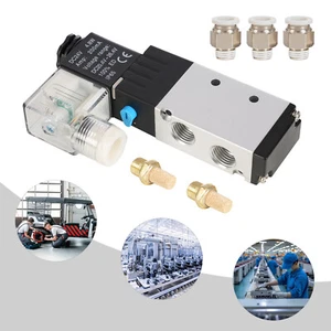 Electroválvula, Electroválvula con Tubo de Aire 10MM, Electroválvula DC24V - Imagen 1 de 16