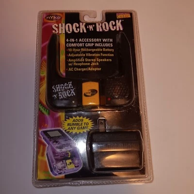 NYKO SHOCK'N'ROCK For Nintendo Game Boy Color4-in-1 (🔥BRAND NEW NEVER OPENED🔥) - Image 1 of 4