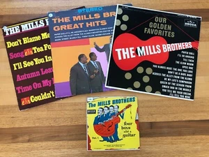 Mills Brothers Collection Vinyl Record Collection 3 LPs and 1 Extended Play 45 - Imagen 1 de 6