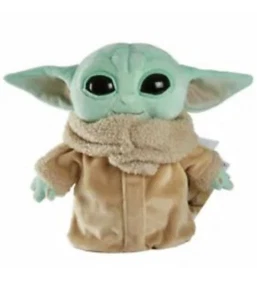 Juguete coleccionable de peluche de 8"" de peluche de 8"" Star Wars The Mandalorian Baby Yoda ""El niño - Imagen 1 de 1