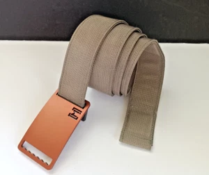 Belt Men’s Size Large (36-40) MagZook Magnetic Bronze & Silver Buckles USA - Picture 1 of 6