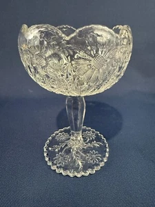 Antique Cambridge Glass Co. clear pressed jelly compote CAMBRIDGE No 2760 c.1910 - Picture 1 of 8