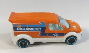 Ford Transit Connect 1/64 Die-cast Orange Ambulance Paramedic - Picture 1 of 4