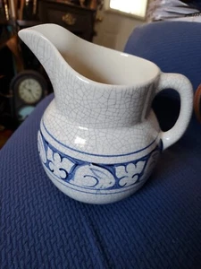 Jarra de agua/leche Dedham-Potting Shed EE. UU. Bunny Crackle 7" 1991 - Imagen 1 de 4